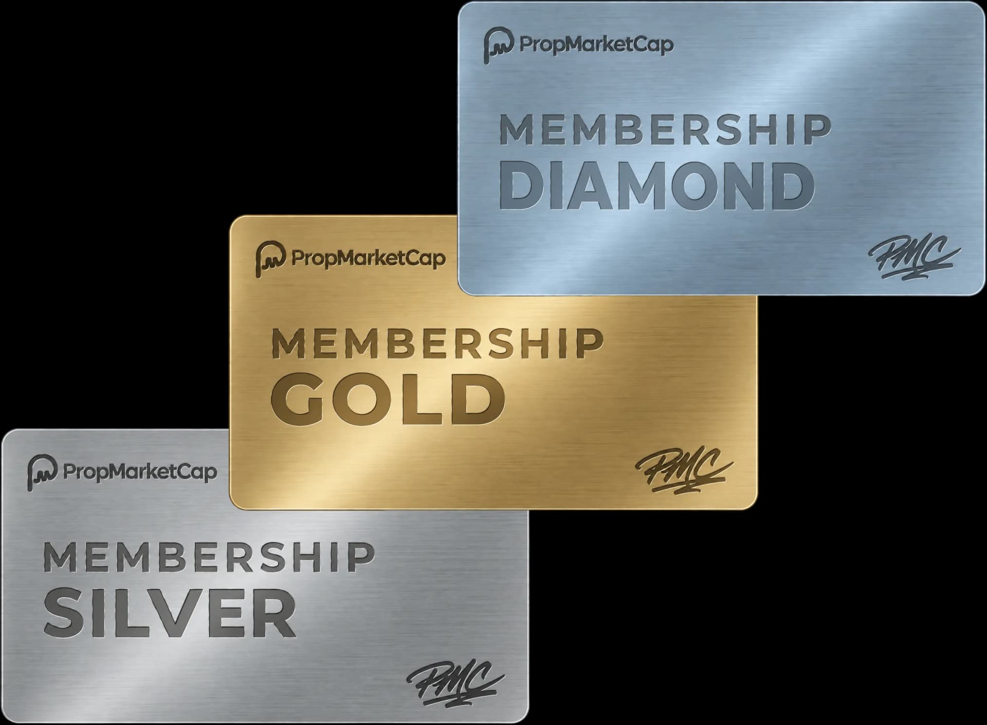 Карты Membership: Silver, Gold, Diamond