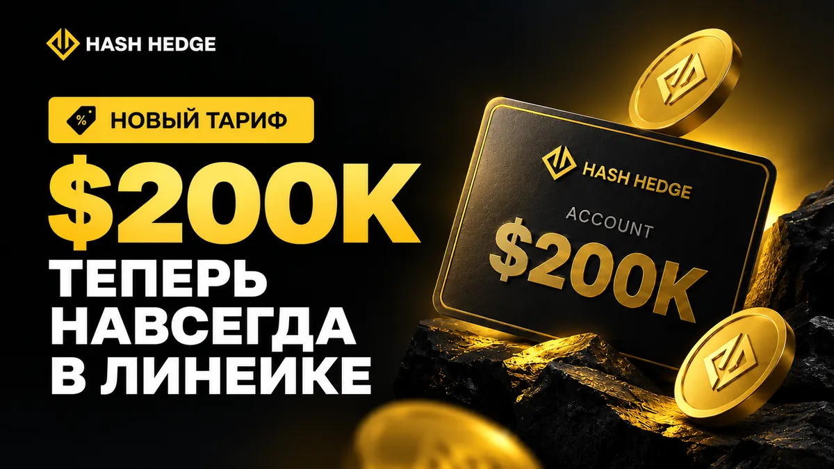 $200K теперь навсегда в линейке Hash Hedge