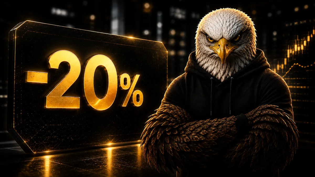 Начните челлендж HashHedge со скидкой 20%