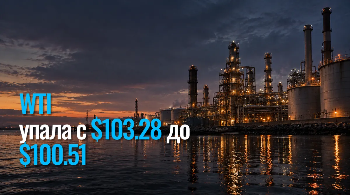 WTI бес айлық максимум $103.28-ден $100-ге шегінді: мұнай бағасы ФРС алдында суыды