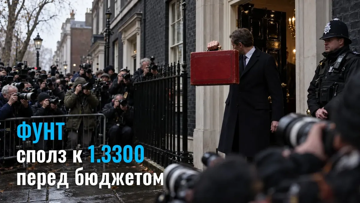 Фунт сполз к 1.3300 перед бюджетом Великобритании - заседание ФРС сегодня в 21:00 МСК