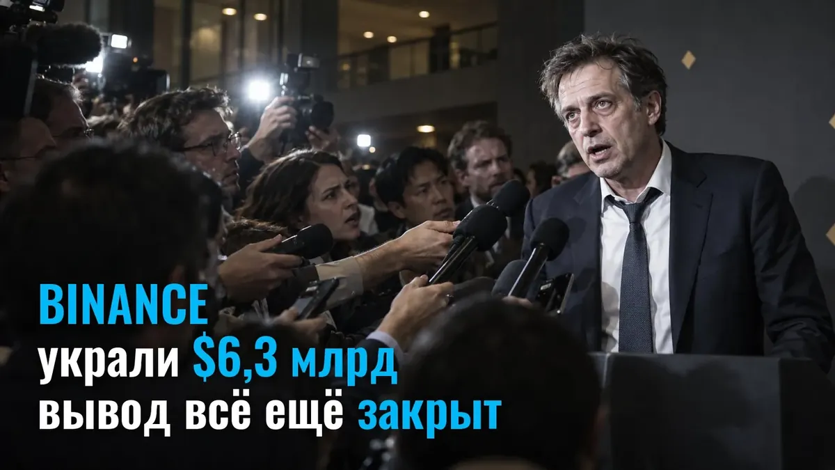 Из горячих кошельков Binance украли $6,3 млрд: криптобиржа не возобновила вывод средств