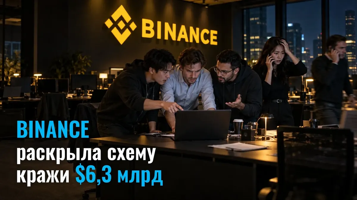 Binance криптобиржасынан $6,3 млрд ұрлау схемасын ашты: 11 кілт, 50 әрекет, біреуі іске асты