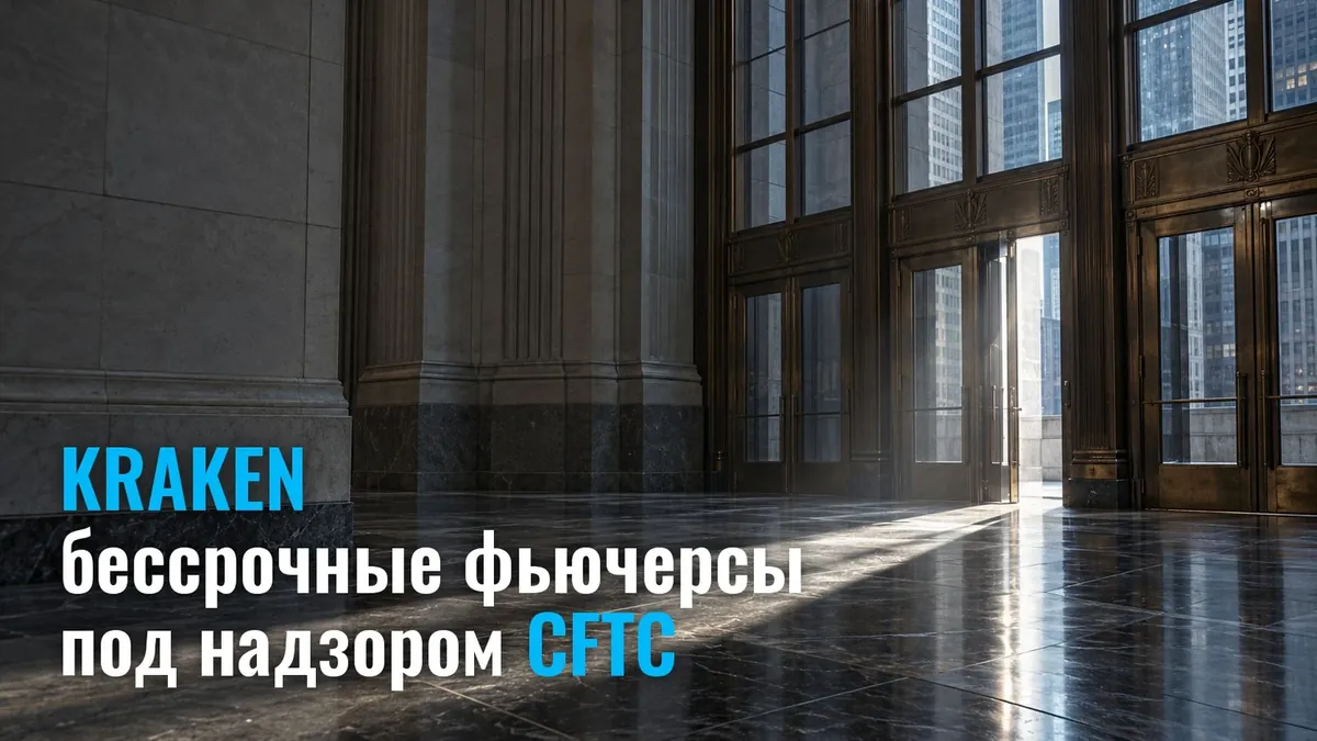 Kraken идёт за бессрочными фьючерсами в США: первый рынок под надзором CFTC на Hyperliquid