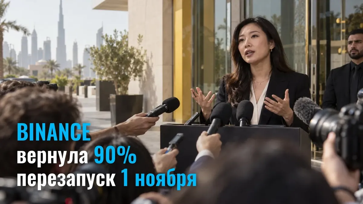 Binance восполнила 90% украденного: криптобиржа готовит перезапуск 1 ноября