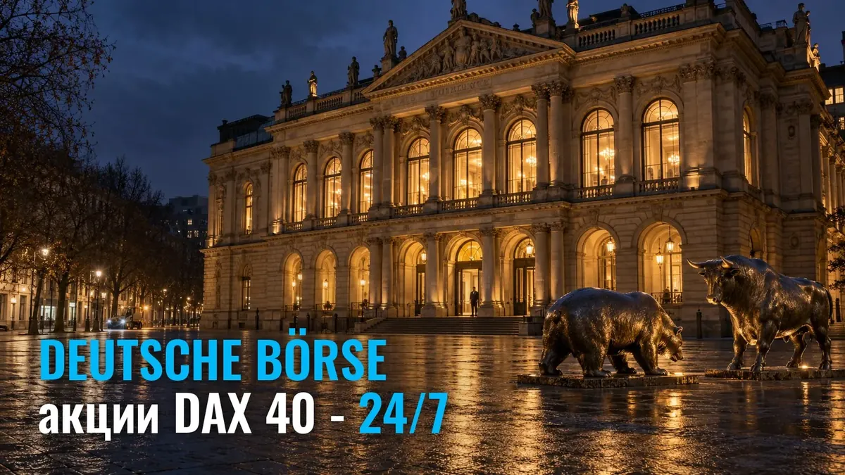 Deutsche Börse открыла торговлю акциями DAX 40 в режиме 24/7