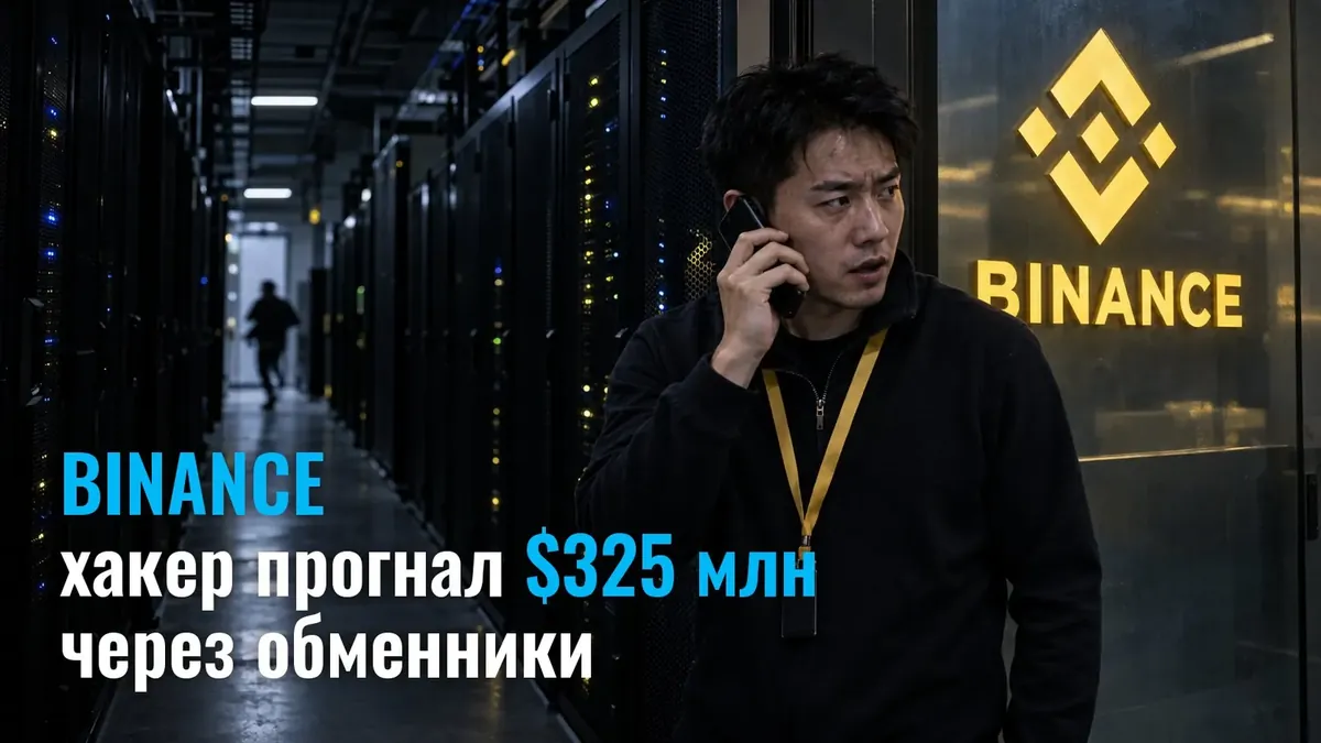 Chainalysis: хакер Binance прогнал $325 млн через обменники, уходя от заморозки стейблкоинов