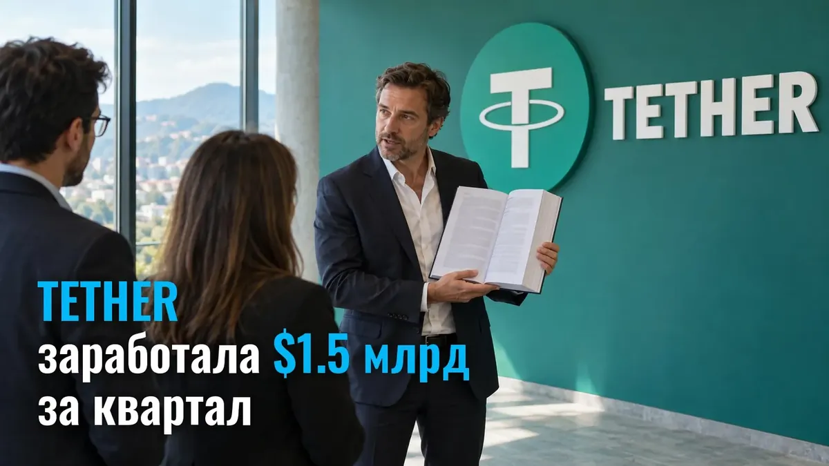Tether earned $1.5 billion on the USDT stablecoin in a quarter and holds $191.5 billion in assets