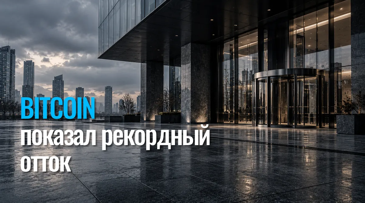 Споттық BTC-қорларынан бір күнде бірнеше айдағы рекордтық көлем ағып кетті