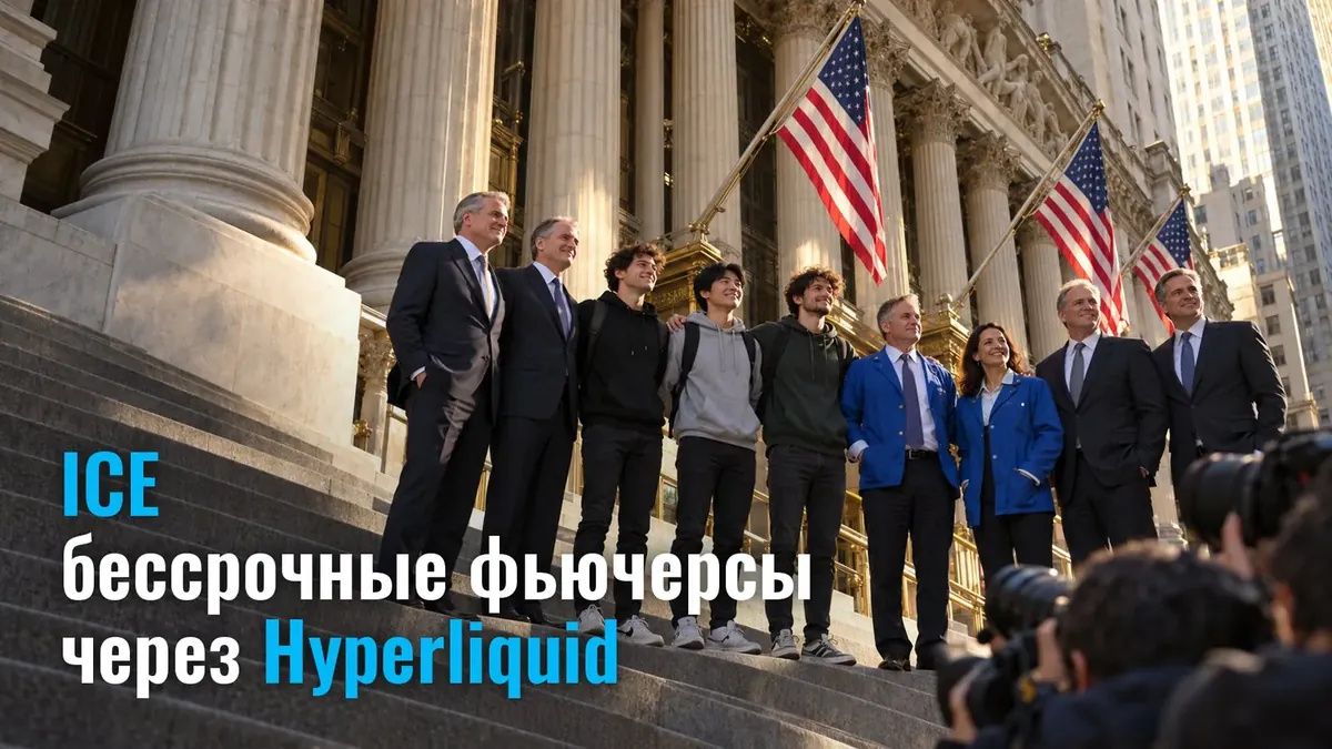 ICE открывает американцам бессрочные фьючерсы - через Hyperliquid