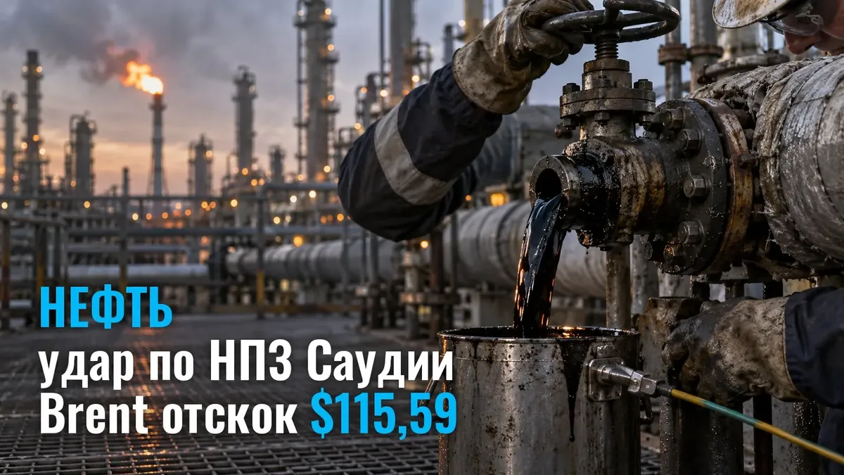 Хуситы заявили об ударе по НПЗ Саудовской Аравии: цена нефти Brent отскочила к $115,59