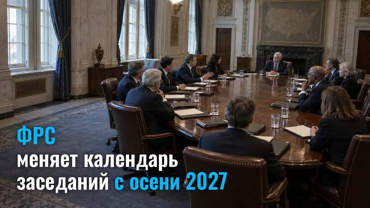 ФРС перекроює календар засідань щодо ставки: з осені 2027 частина зустрічей - без рішення