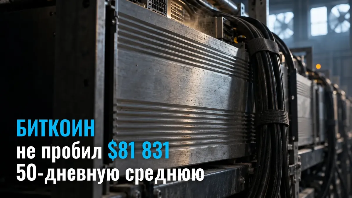 BTC 50 күндік орташа мәнге тірелді: $81 831 жоғары жібермеді
