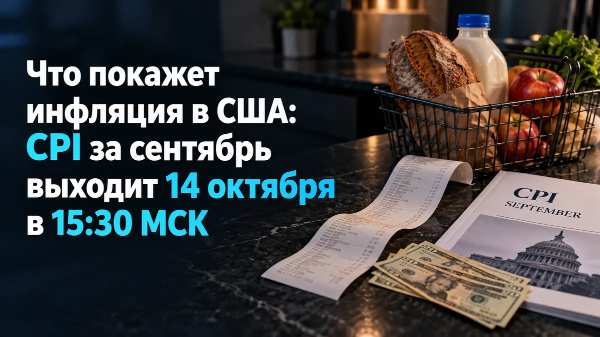 Що покаже інфляція в США: CPI за вересень виходить 14 жовтня о 15:30 МСК