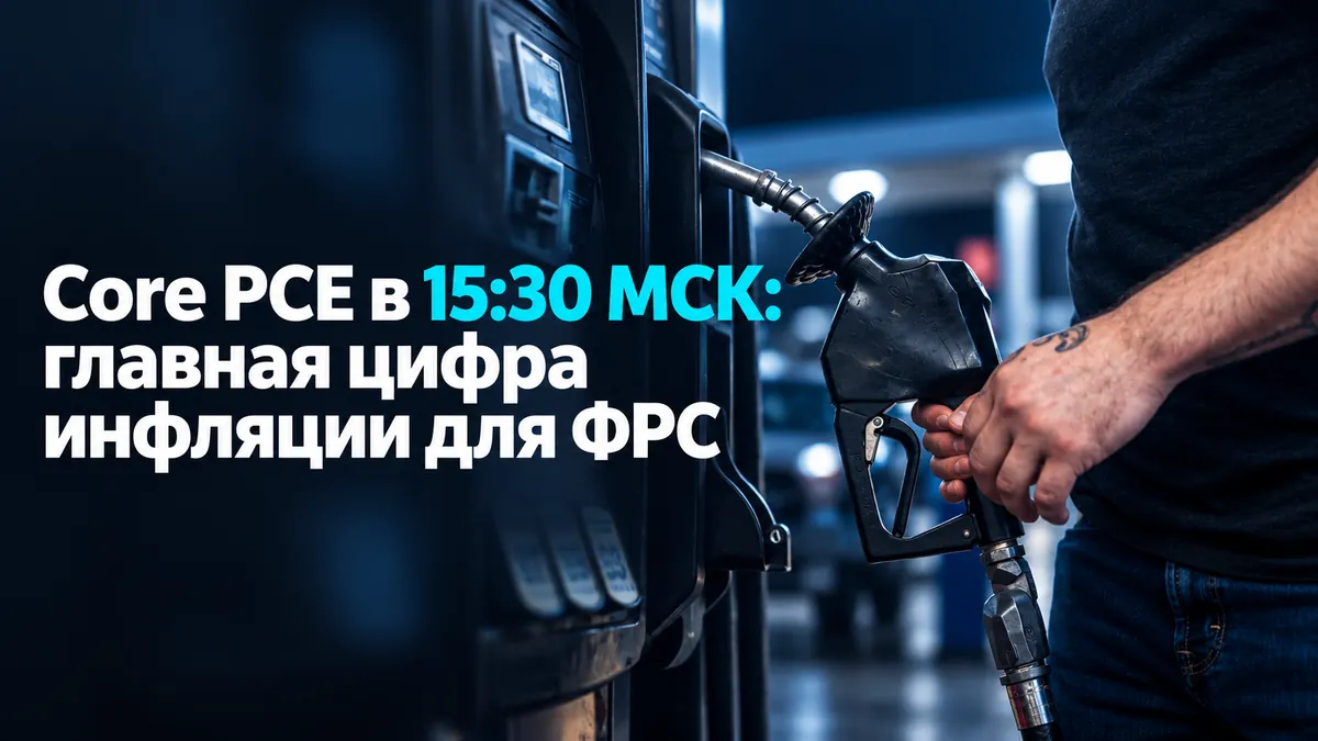 Core PCE в 15:30 МСК: главная цифра инфляции для ФРС