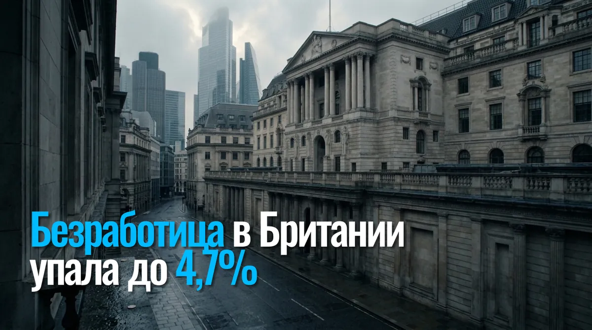 Безработица в Британии упала до 4,7% - фунт обновил максимум недели