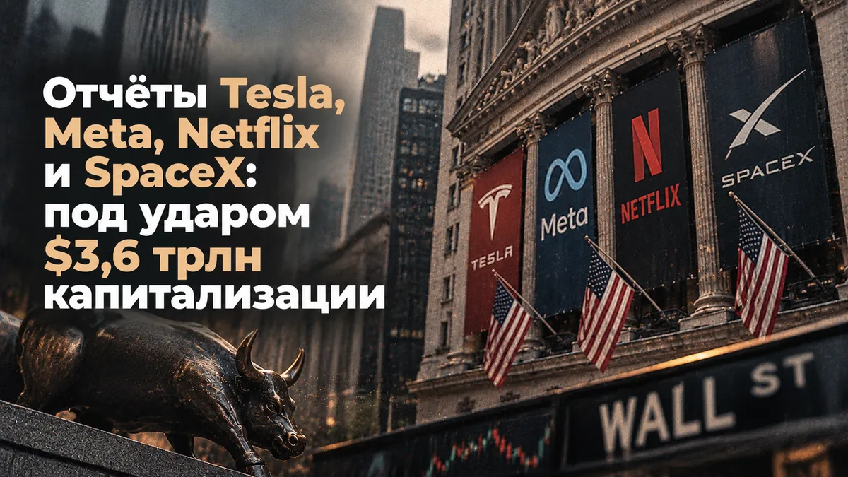 Tesla, Meta, Netflix and SpaceX reports: $3.6 trillion in market cap at stake