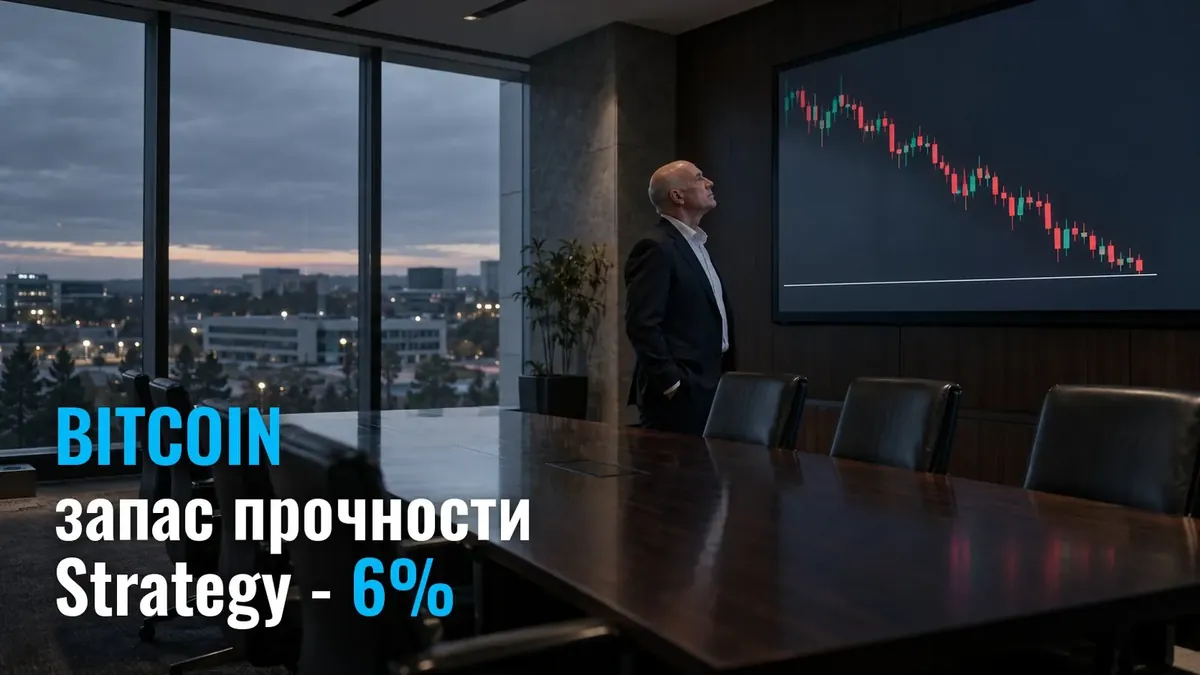 Bitcoin за $80 000: запас міцності Strategy стиснувся до 6%