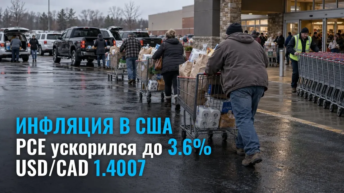 Інфляція в США не здається: USD/CAD повернувся до 1.4007, ринок ставить 83% на підвищення ставки ФРС у грудні