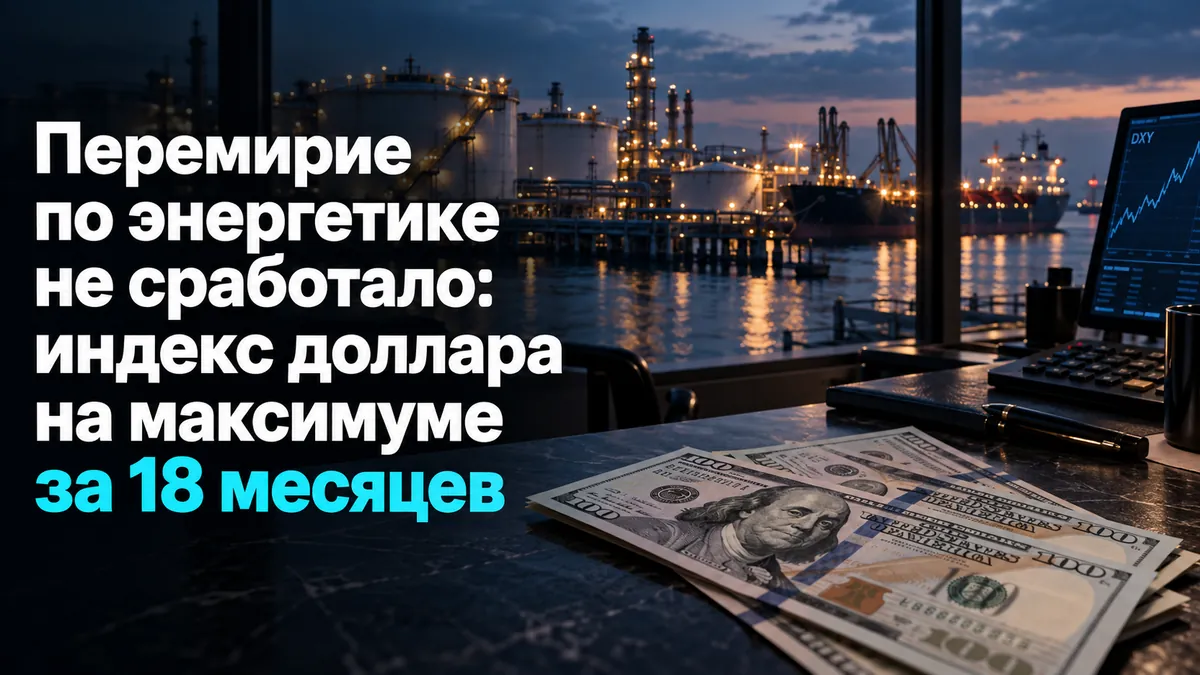 Энергетикадағы бітімгершілік іске аспады: доллар индексі 18 айдағы ең жоғары деңгейде