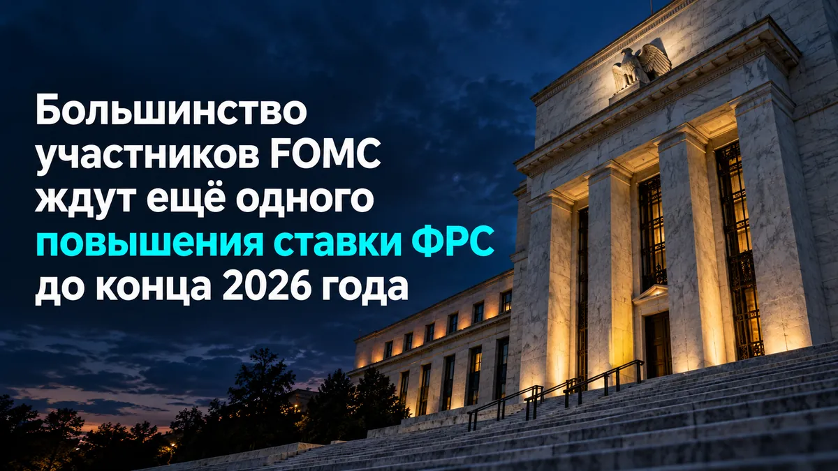 FOMC қатысушыларының көпшілігі 2026 жылдың соңына дейін ФРС ставкасының тағы бір көтерілуін күтеді
