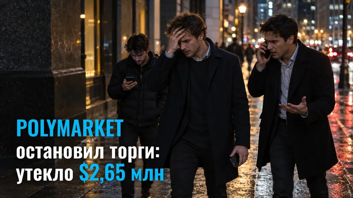 Polymarket зупинив торги: близько $2,65 млн у стейблкоїнах вивели й обміняли в POL