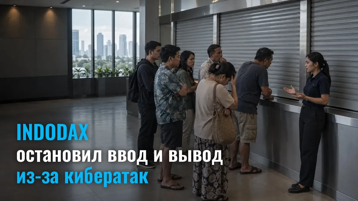Найбільша криптобіржа Індонезії Indodax зупинила введення та виведення коштів через кібератаки